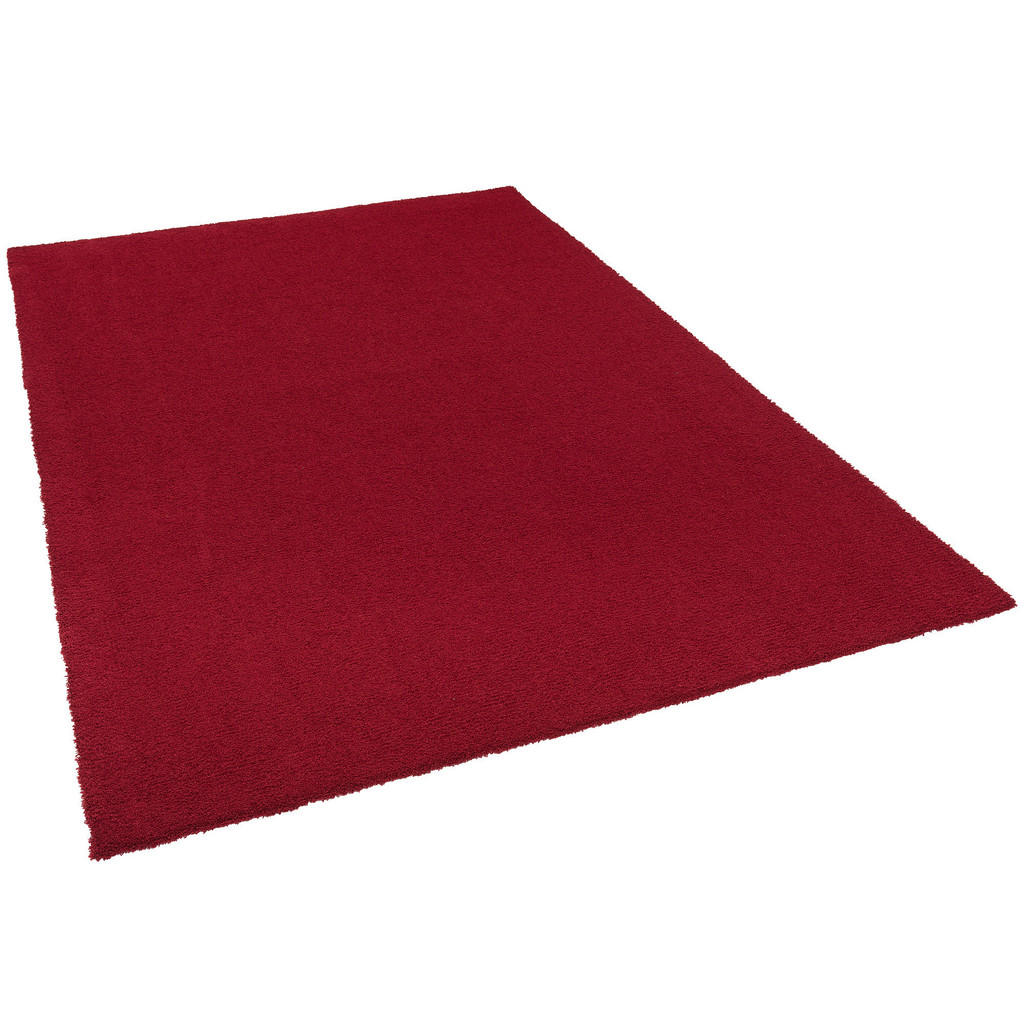 Thumbnail - Snapstyle Luxus, Weinrot, Textil, 100x300 cm, Teppiche & Böden, Teppiche, Hochflorteppiche & Shaggys