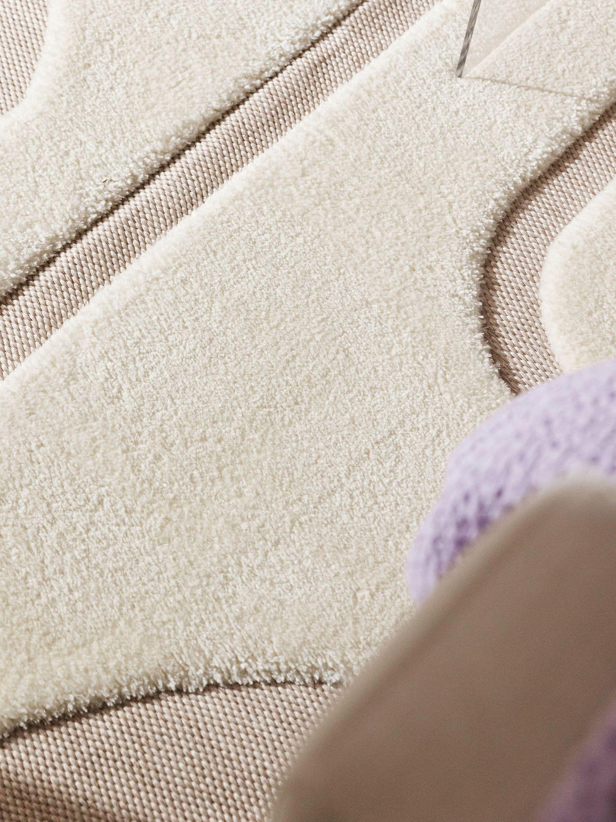 TEPPICH Elanie 250/350 cm - Beige/Creme, Kunststoff (250/350cm) - benuta Pop