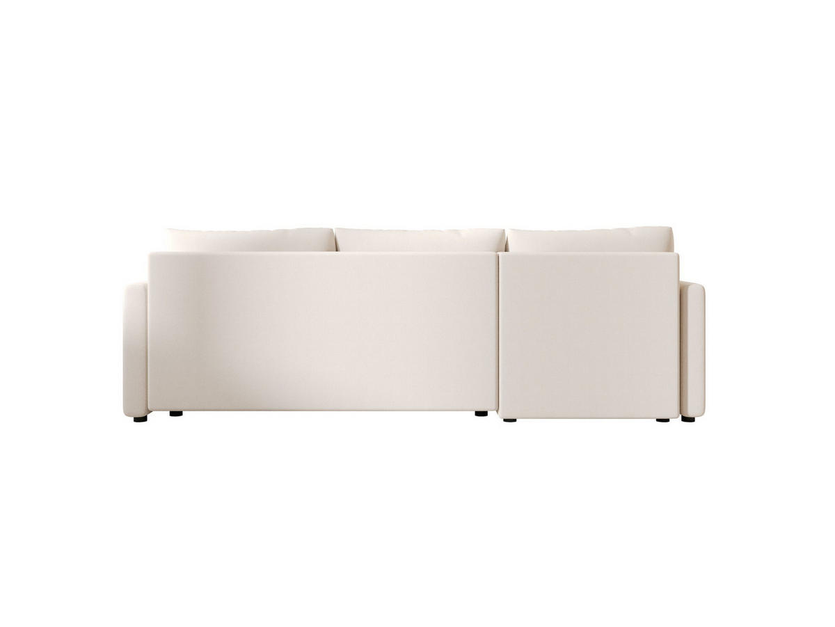 ECKSOFA MOS L BIS Cosmic 10 Links mit Schlaffunktion - Beige, Textil (220/143cm) - Bedante