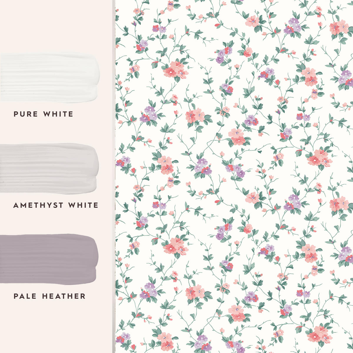 VLIESTAPETE Priorat 1000x52cm - Pink, Papier/Kunststoff (52/1000cm) - LAURA ASHLEY