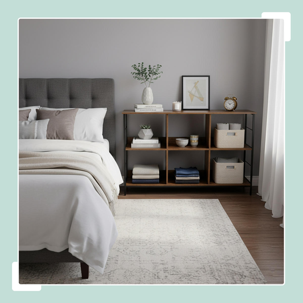 REGAL - Dunkelbraun, Holzwerkstoff/Metall (120/80/33cm) - Relaxdays