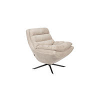 SESSEL Vince Beige - Beige, Textil (69/82/81cm) - Dutchbone