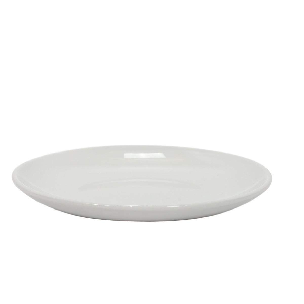 DESSERTTELLER aus Porzellan Weiß 19,5/19,5/2,5 cm - Weiß, Keramik (19.5cm) - Siaki
