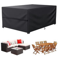 GARTENMÖBEL Abdeckung Rechteckig 160 x 100 x 75 cm - Schwarz, Kunststoff (75/160/100cm)