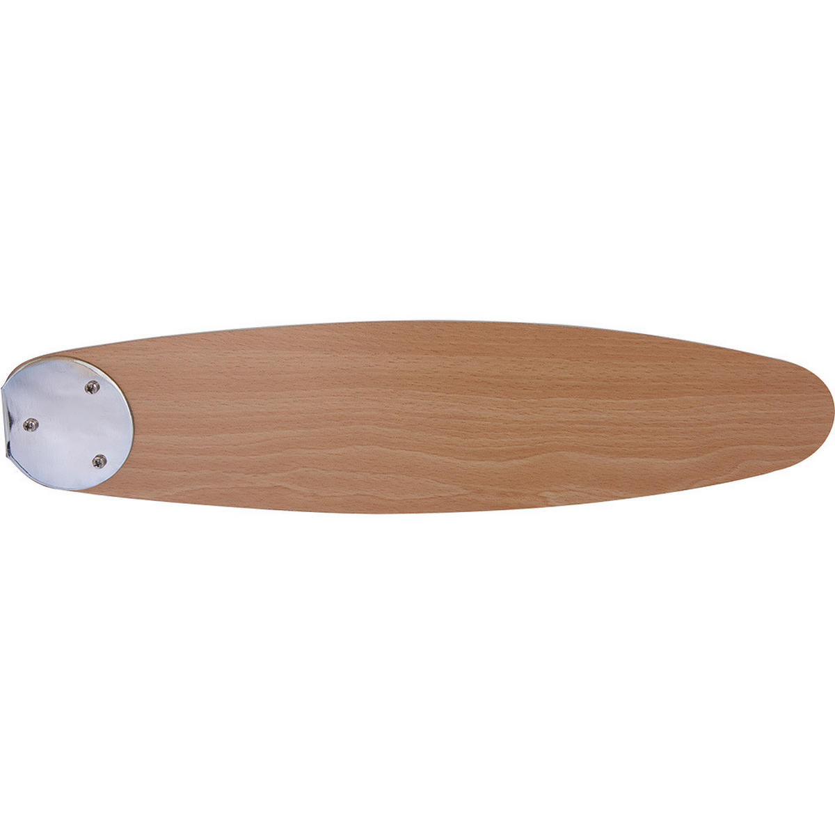 DECKENVENTILATOR AZURA Holzoptik Braun - Braun, Glas (132/132/40.6cm) - Globo Lighting