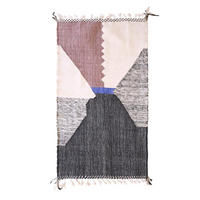 BERBERTEPPICH Kelim Marokko Wolle 140x 200 cm - Multicolor, Naturmaterialien (140/200cm) - AFK Living