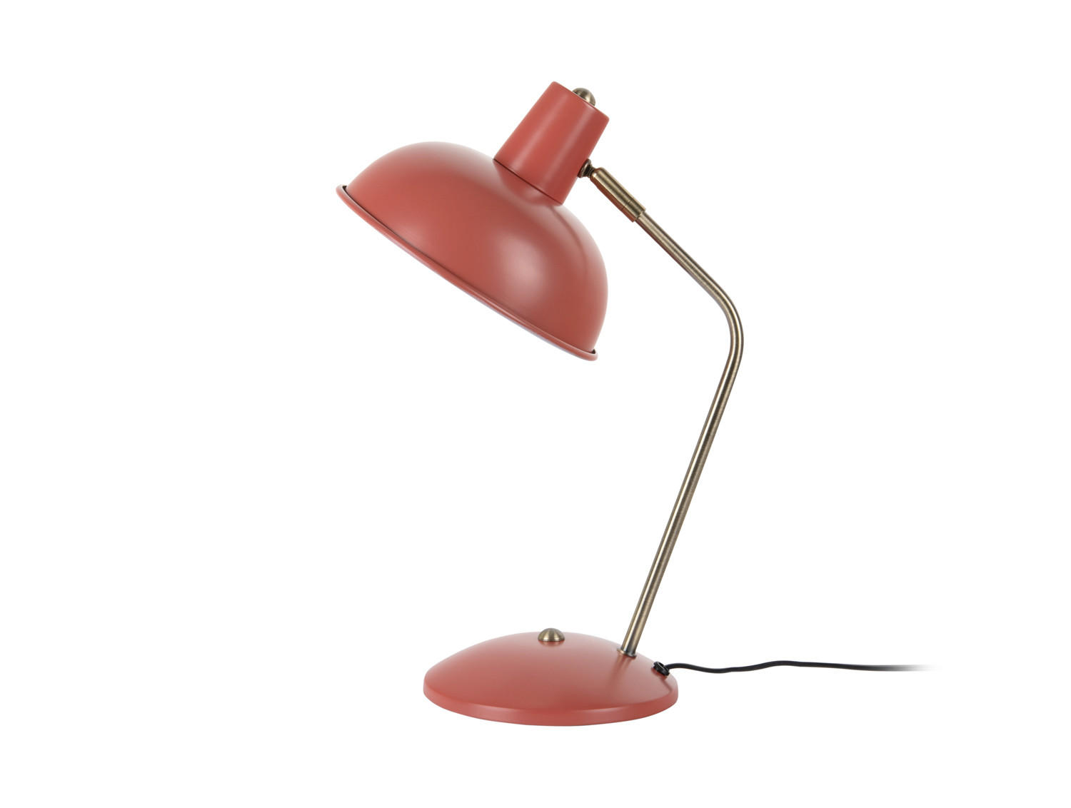TISCHLAMPE Hood Rot 26/26/38 cm - Rot, Metall (26/26/38cm) - Leitmotiv
