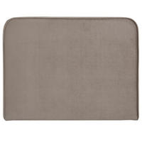 KOPFTEIL LUNAR 90X190 CM - Greige, Textil (90/68/6cm) - IDIMEX