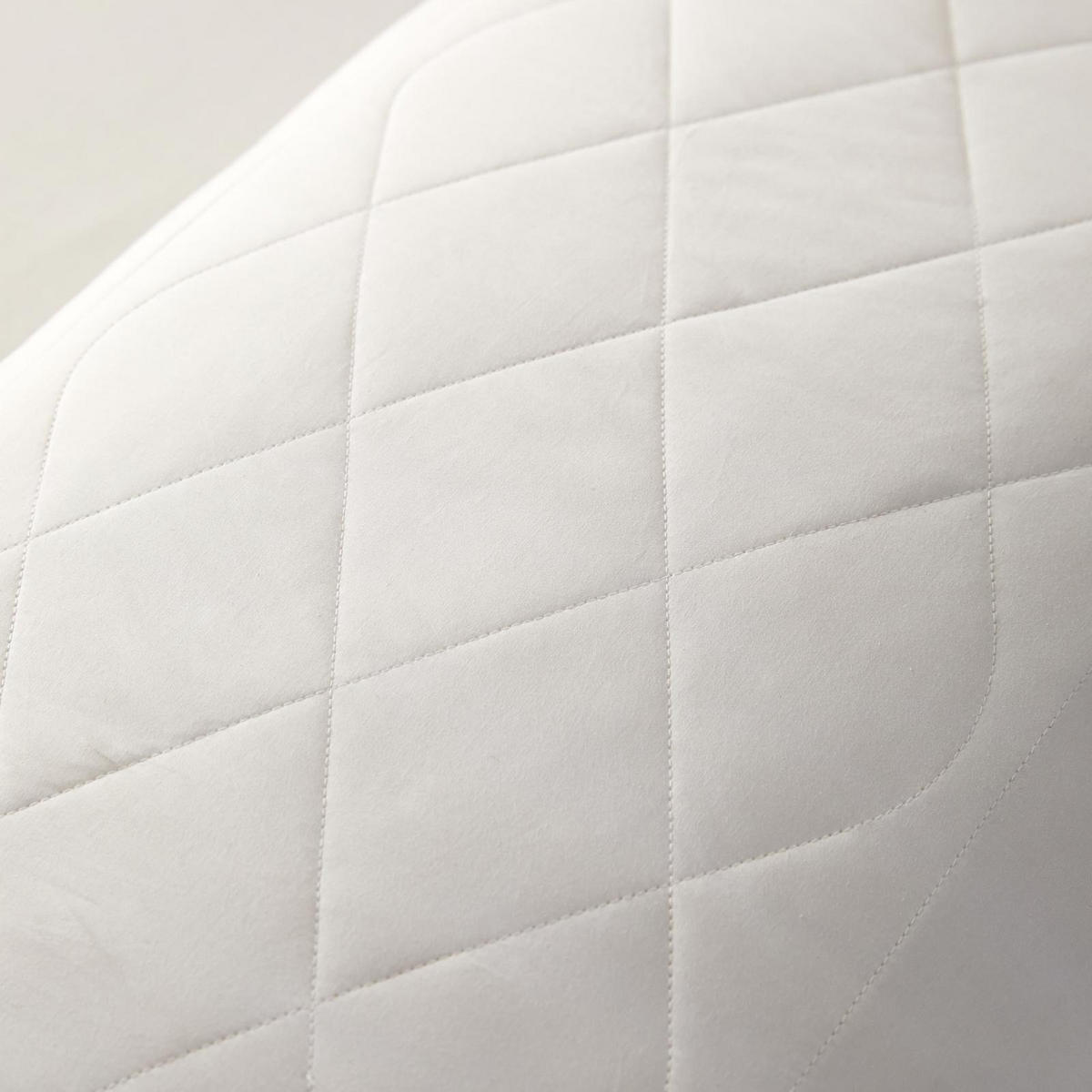 SCHURWOLLE-KISSEN 65/65 cm mittelweich - Weiß, Textil (65/65cm) - Homescapes