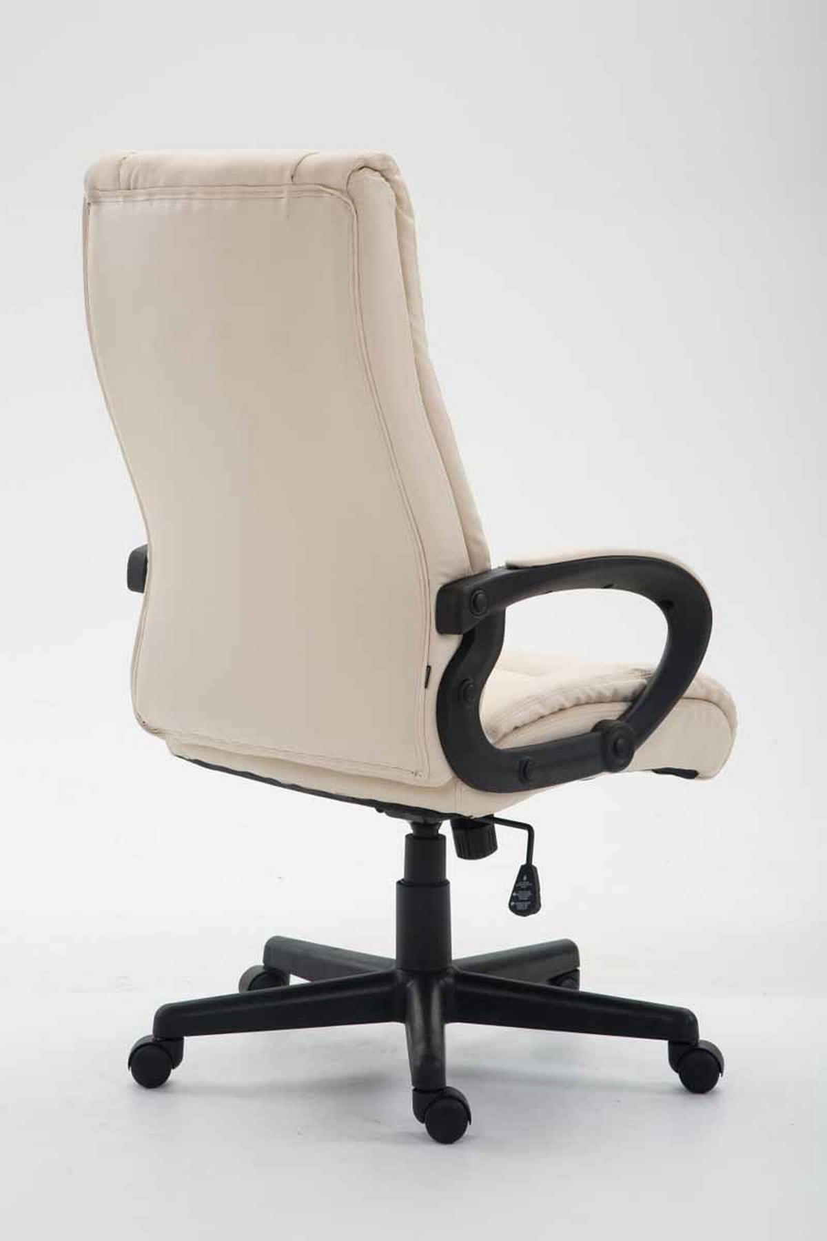 BÜROSTUHL Sportino XL, Kunstleder Creme - Creme, Kunststoff/Textil (66/116/70cm) - TPFLiving