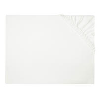 SPANNBETTLAKEN, 100x200 cm, 94% Baumwolle, 6% Elasthan, Weiß - Weiß, Textil (100/200cm) - Zollner