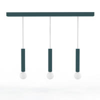 HÄNGELEUCHTE - Blau, Metall (6/100/40cm) - Lumicom