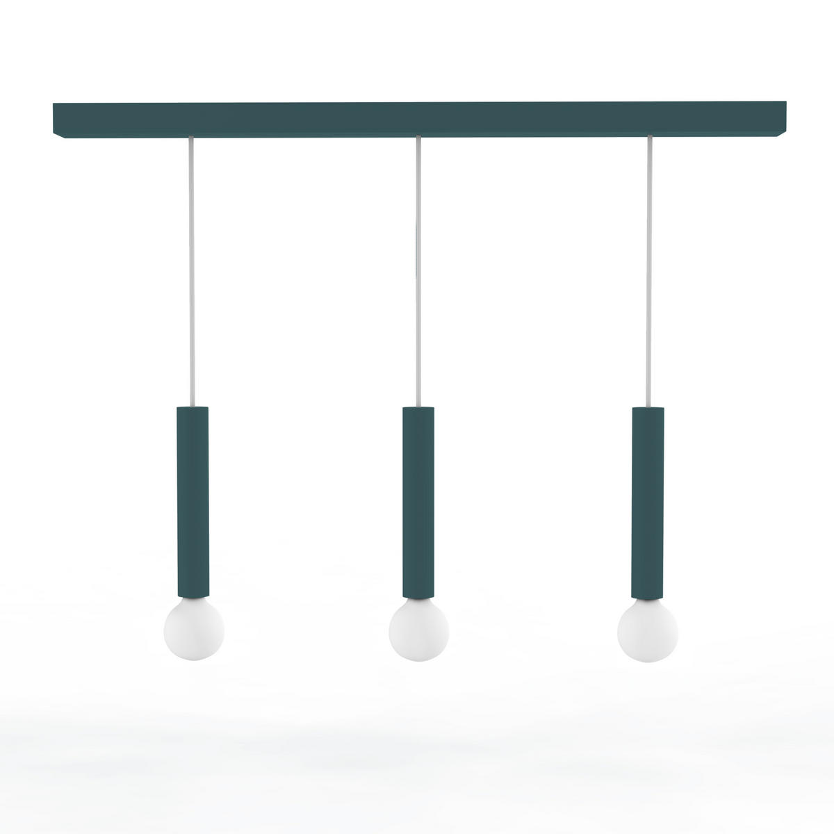 HÄNGELEUCHTE - Blau, Metall (6/100/40cm) - Lumicom