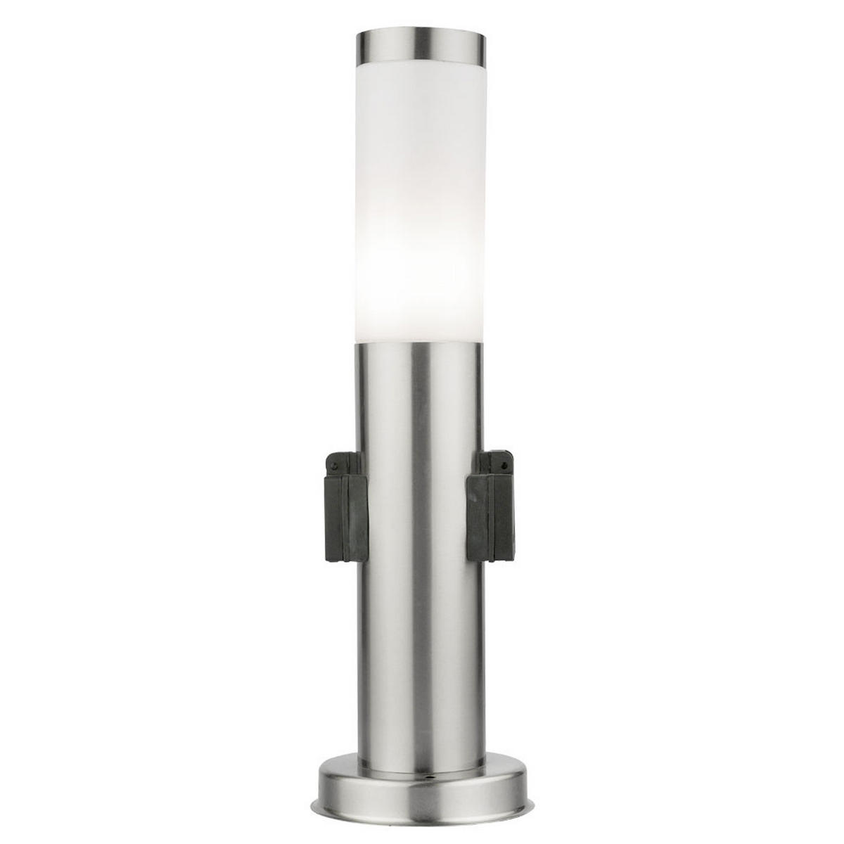 LED WEGELEUCHTE Edelstahl RGB - Silberfarben, Metall (13.1/13.1/45cm) - Globo Lighting