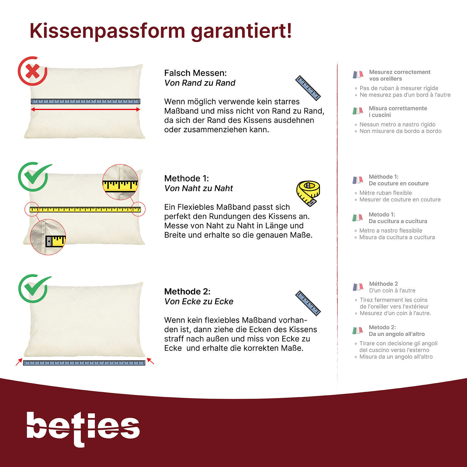 Thumbnail - beties Heimtextil Kissenbezug, Dunkelblau, Naturmaterialien, Uni, Quadratisch, 80x80 cm, Oeko-Tex® Standard 100, Hergest...