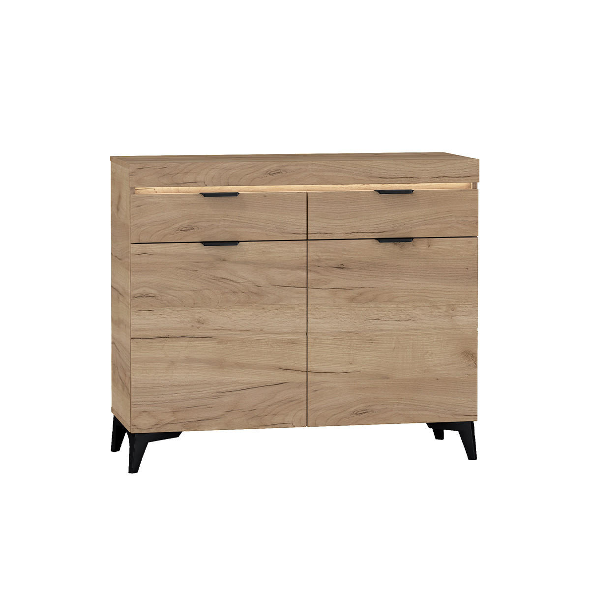 SIDEBOARD Ruben Holz - Braun, Holzwerkstoff (105/90/40cm) - Petits-meubles