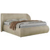 POLSTERBETT CAELA CLASSIC 180/200 - Beige Velvet - Pocket-Matratze - Beige, Textil (180/200cm) - MKS