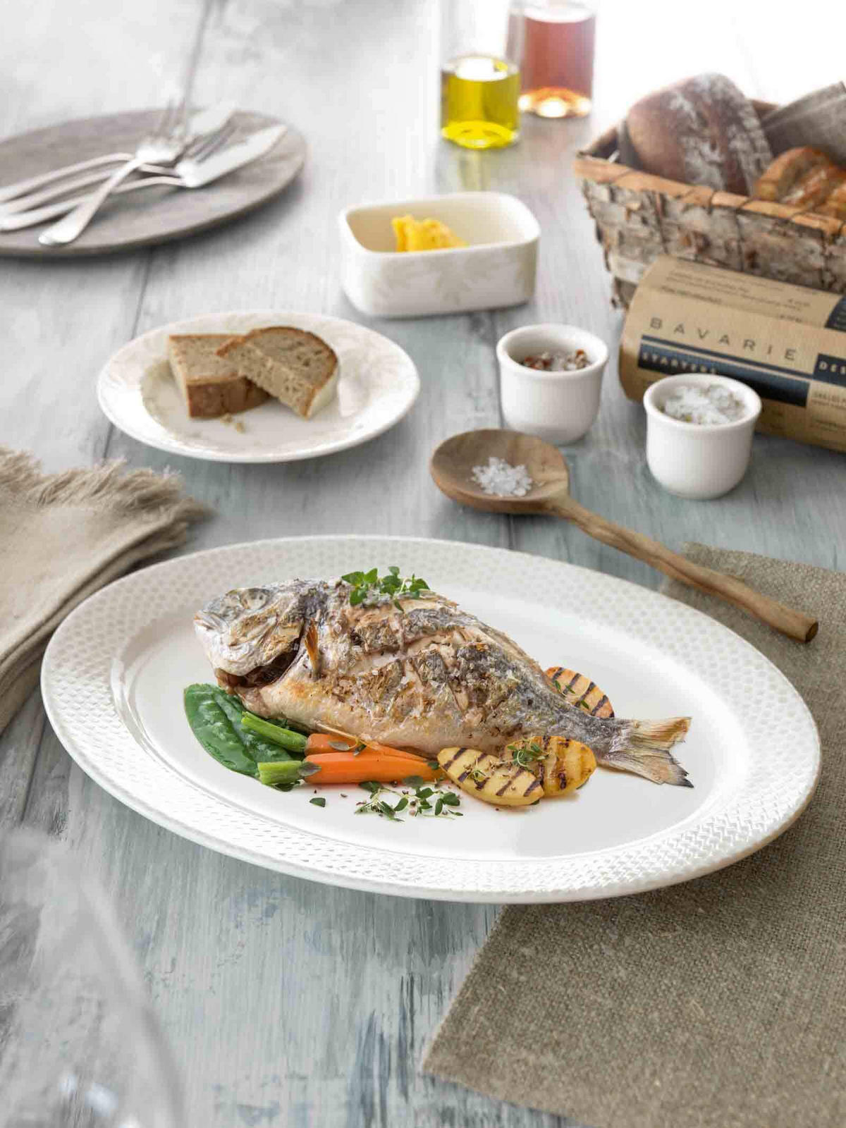 FISCHBESTECK Oscar silber 60er Set - Silberfarben, Metall - Villeroy & Boch