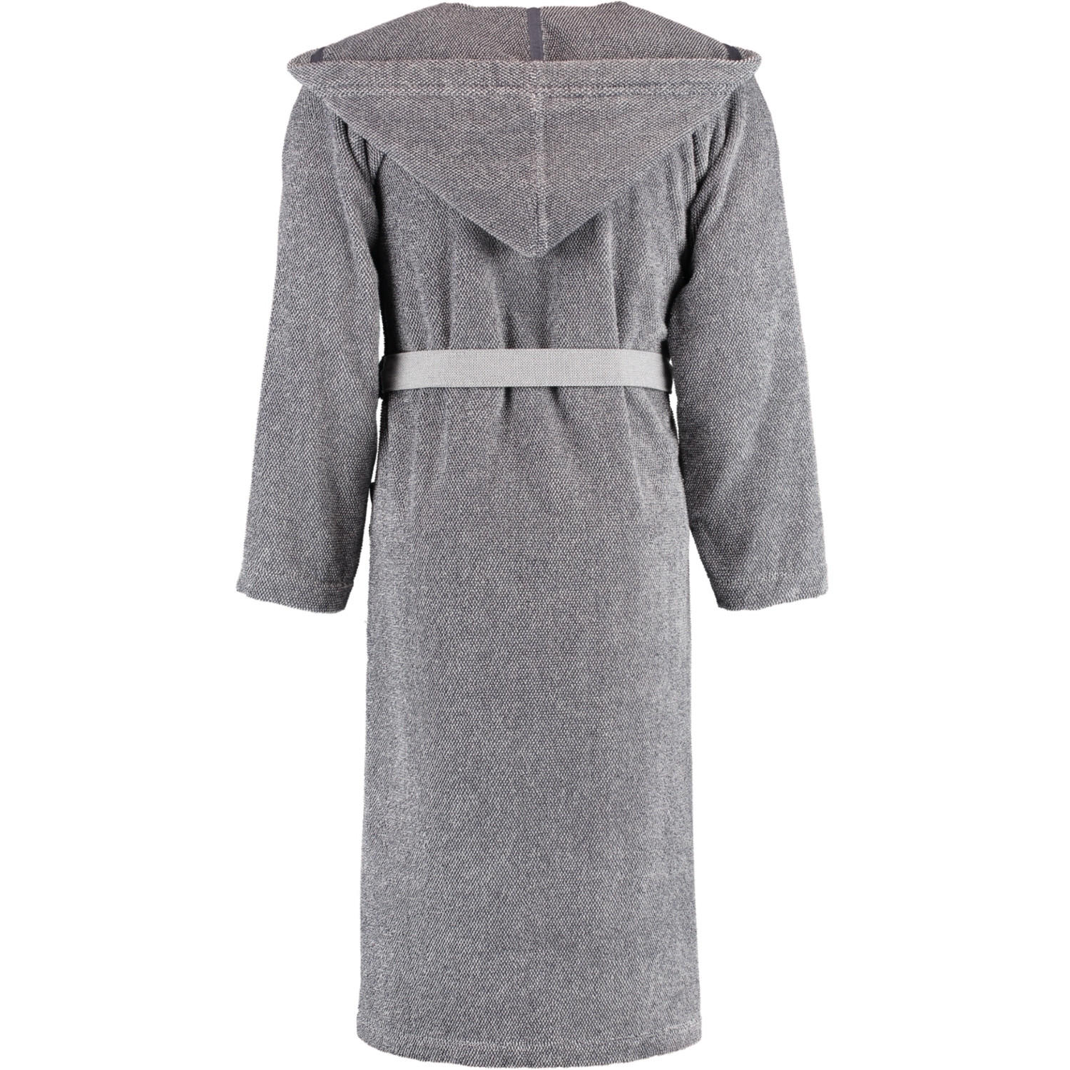 BADEMANTEL UNISEX KAPUZE MELANGE MARINE-LIGHT SILVER - Blau, Textil (Snull) - Marc O'Polo
