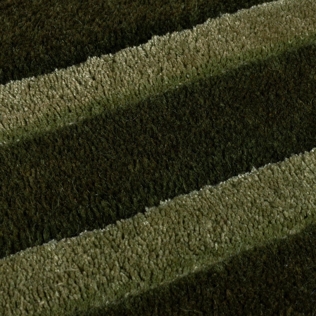 TEPPICH Kurzflor im Art-Déco-Stil, Klassische Bordüre, Wohnzimmer Grün Rechteckig 200x290 - Grün, Textil (200/290cm) - KADIMA DESIGN