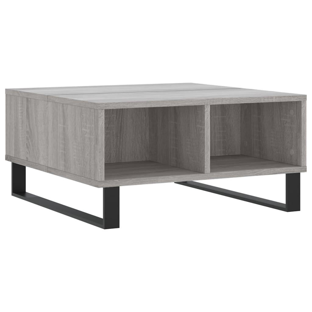 COUCHTISCH Grau Sonoma 60x60x30 cm Holzwerkstoff - Grau, Holzwerkstoff (60/60/30cm) - furnicato