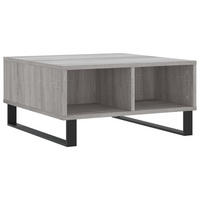 COUCHTISCH Grau Sonoma 60x60x30 cm Holzwerkstoff - Grau, Holzwerkstoff (60/60/30cm) - furnicato