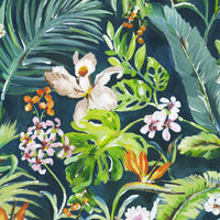 FOTOTAPETE tropische Motive 186 x 279 cm - Grün, Papier (186/279cm) - Origin Wallcoverings