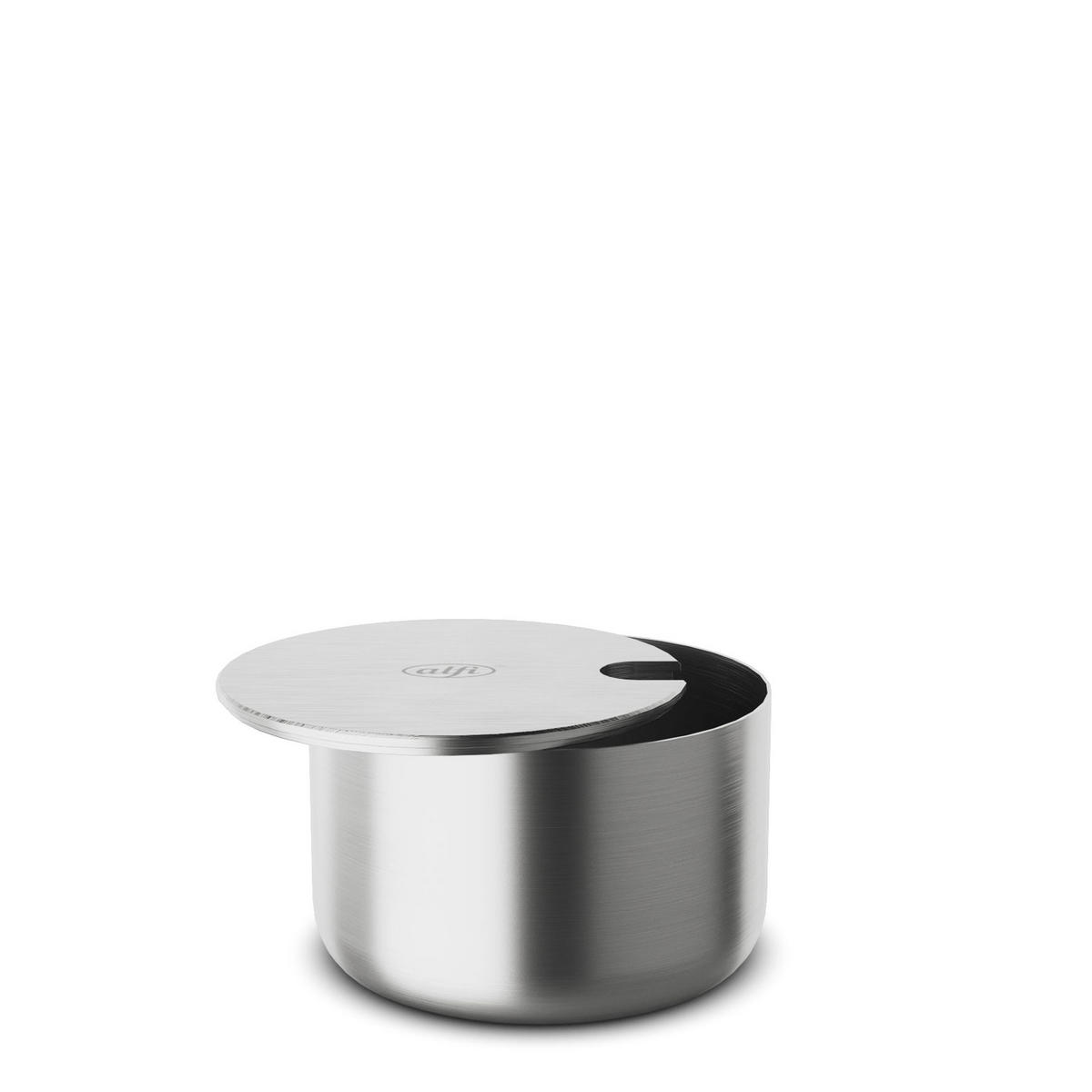 MILK AND SUGAR SET stainless steel mat - Silberfarben, Metall (11.5/8/20cm) - Alfi