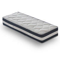 MATRATZE 100x190, Höhe 26 cm, Memory-Schaum, FANTASMA - Weiß, Textil (100/190cm) - iLoveSleep