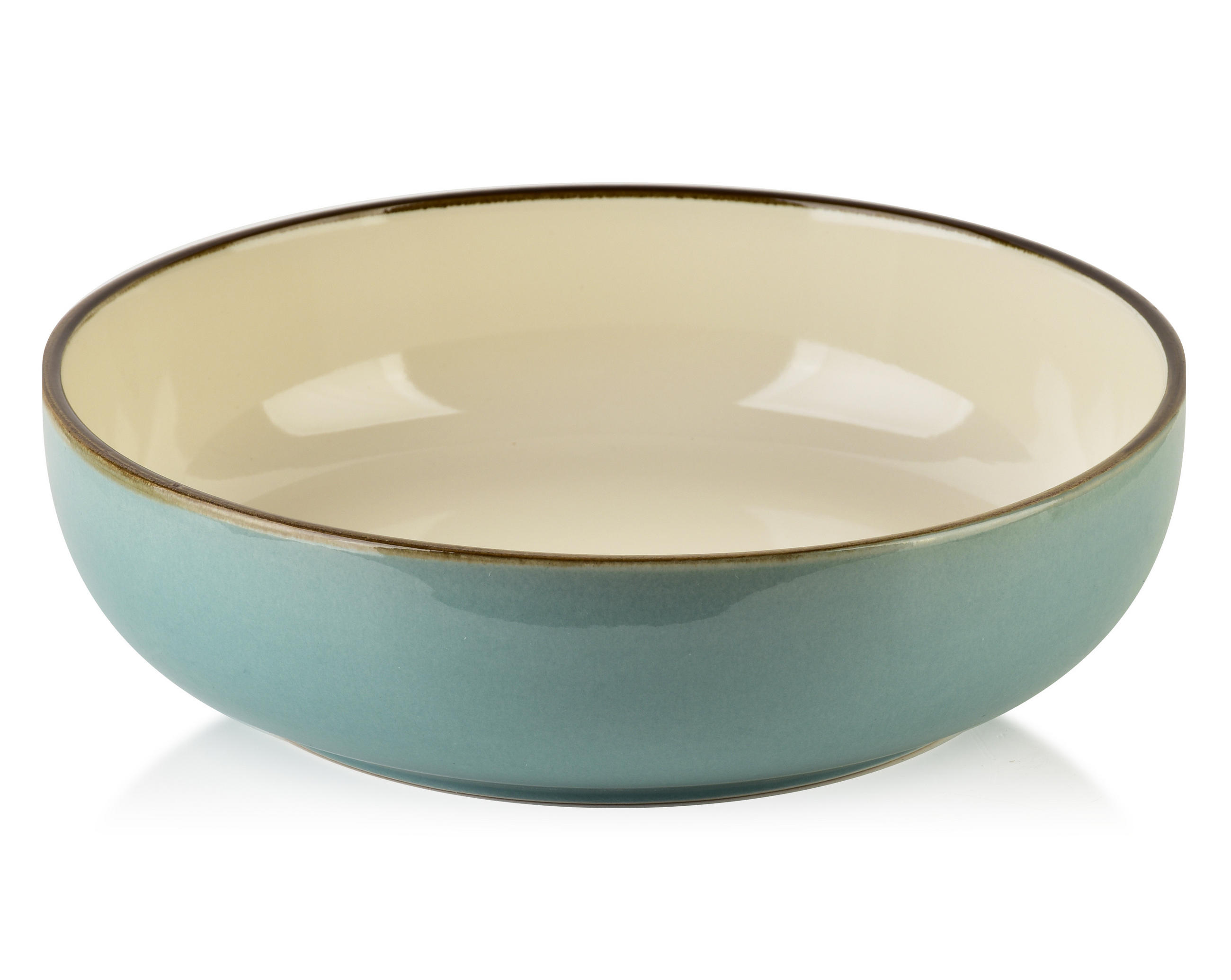 SCHALE Basic Nature 22cm Keramik - Blau, Keramik (22/22/6cm) - Mondex