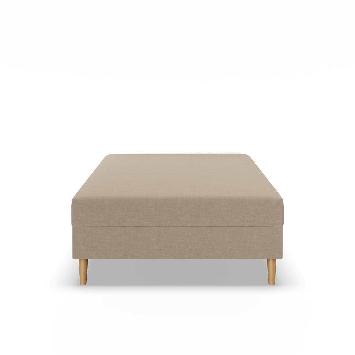 BOXBETT 80x200 CASPE, Beige - Beige, Textil (80/200cm) - Mebligo