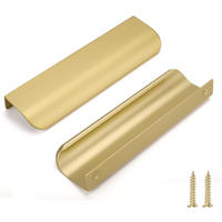 MÖBELGRIFF Gold 15er-Set 128 mm - Goldfarben, Metall (1.8/2/15cm)
