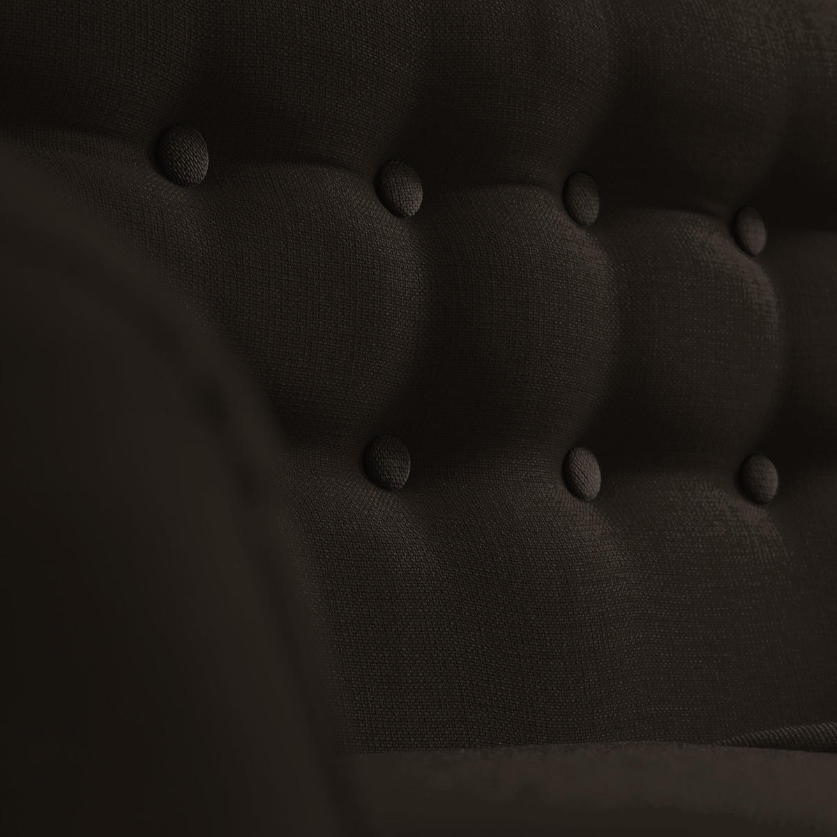 2-SITZER SOFA - Webstoff - Braun, Textil (148/76/67cm) - home24