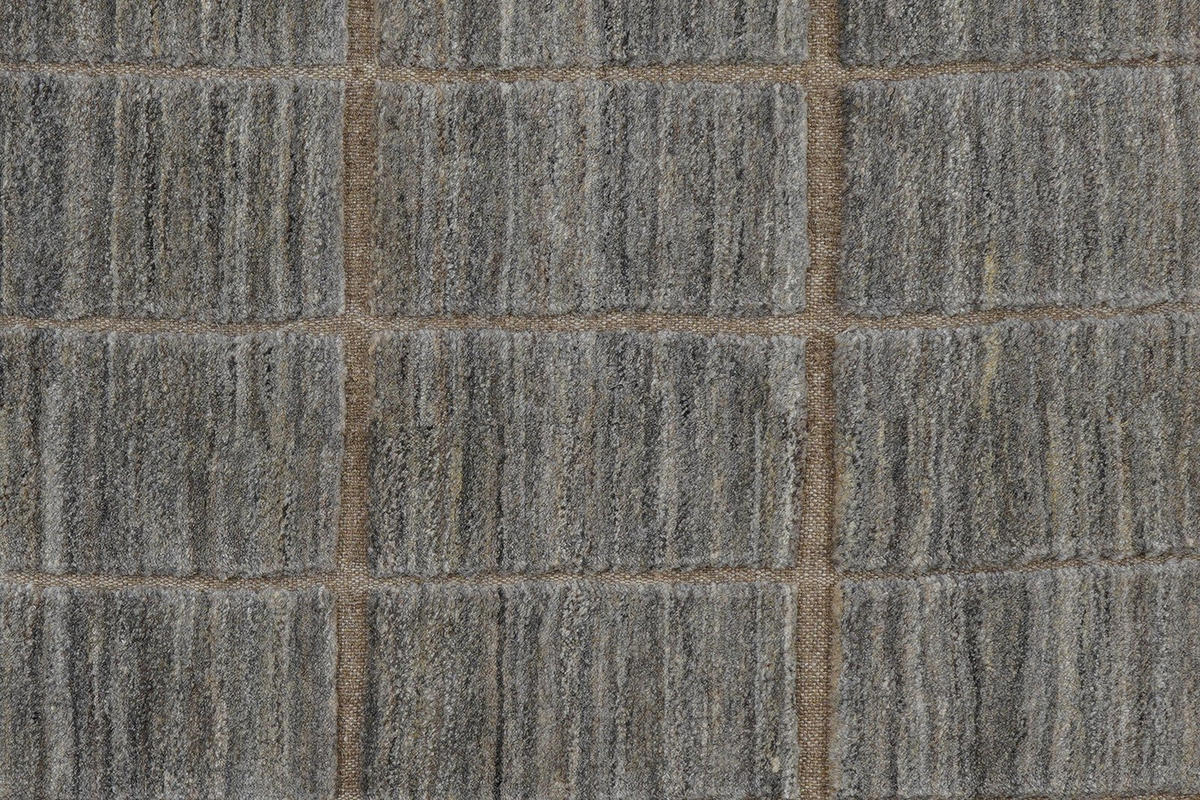 GABBEH-TEPPICH handgeknüpft Grau 185/158 cm Schurwolle - Grau, Textil (158/185cm) - Looma