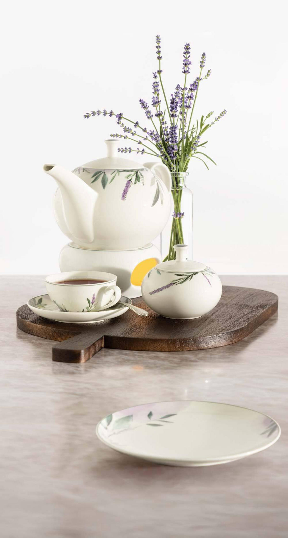 TEESERVICE Savona Provence bunt-beige 15er Set - Beige/Multicolor, Keramik (2/2/2cm) - Seltmann Weiden