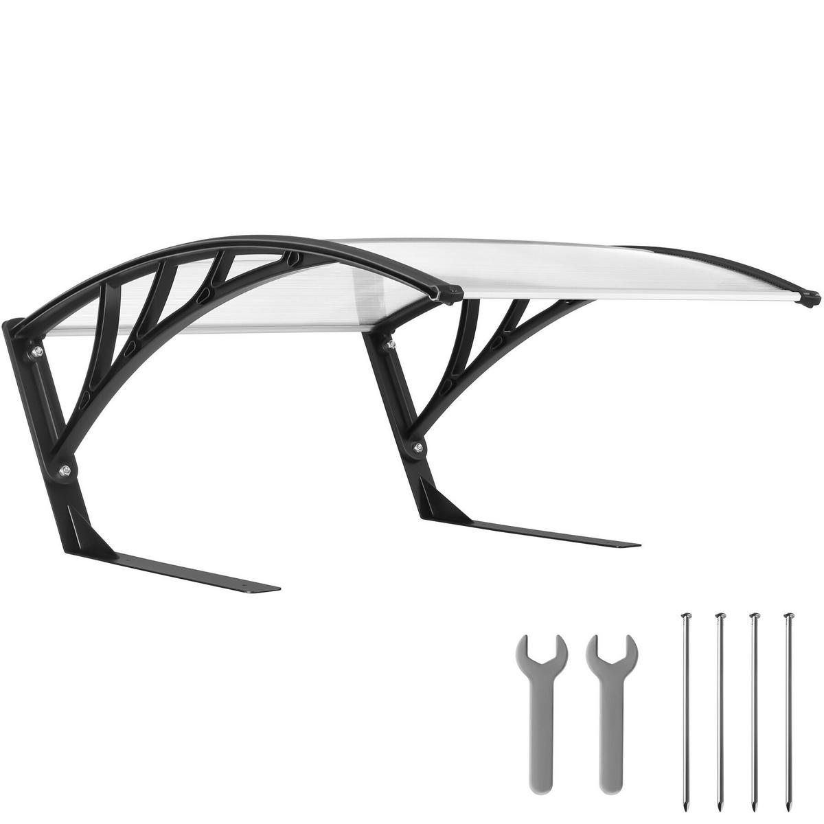 RASENMÄHER-ROBOTER-GARAGE Domus, 81 x 100 x 48 cm, transparent - Transparent, Metall (81/48/100cm) - tectake