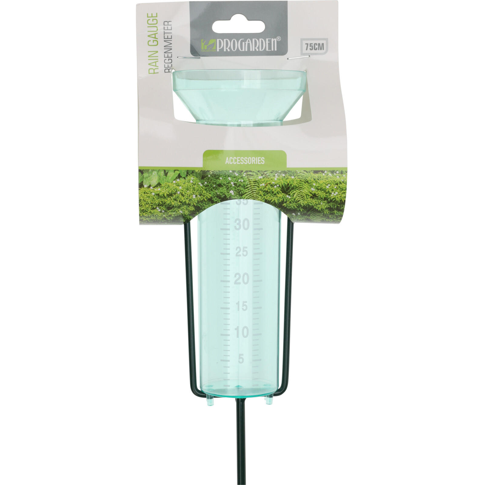 REGENMESSER 8/24 cm - Grün, Kunststoff (4.5/79.5cm)