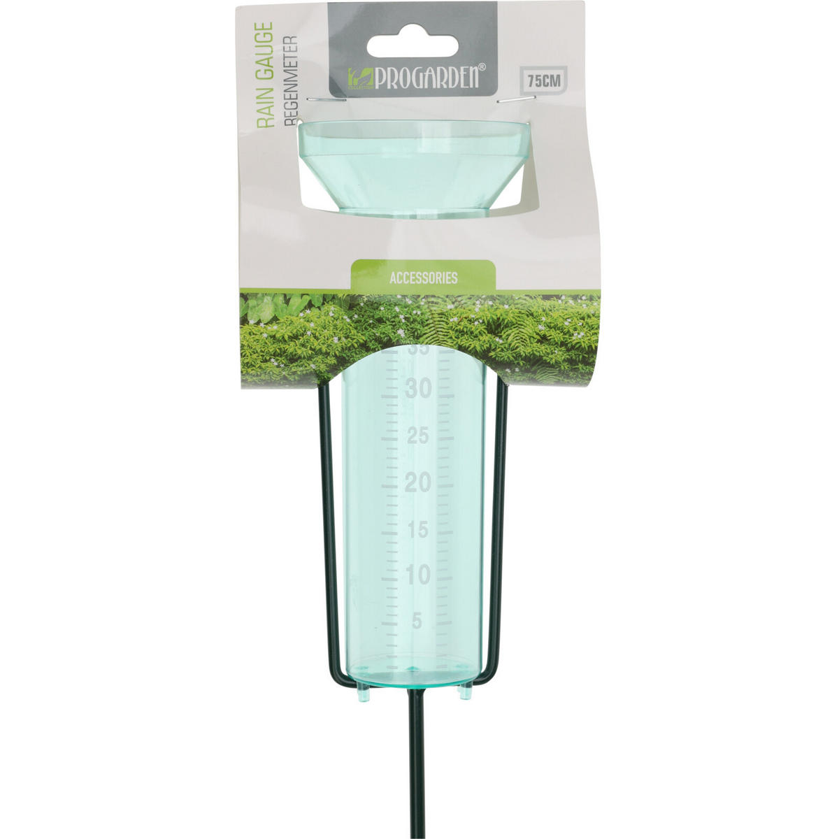REGENMESSER 8/24 cm - Grün, Kunststoff (4.5/79.5cm)