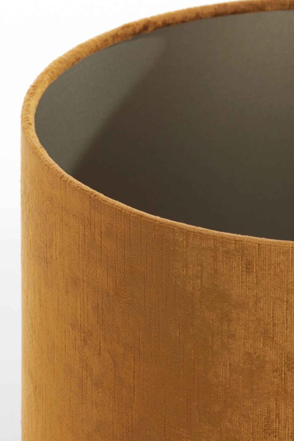 LAMPENSCHIRM Edelstein Gold Ø35/30 cm - Goldfarben, Textil (35/35/30cm) - Light & Living