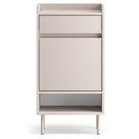 SCHUHSCHRANK Dioce Kaschmirgrau mit Schublade 50 cm - Taupe, Holz/Holzwerkstoff (49.8/95/33.3cm) - Selsey