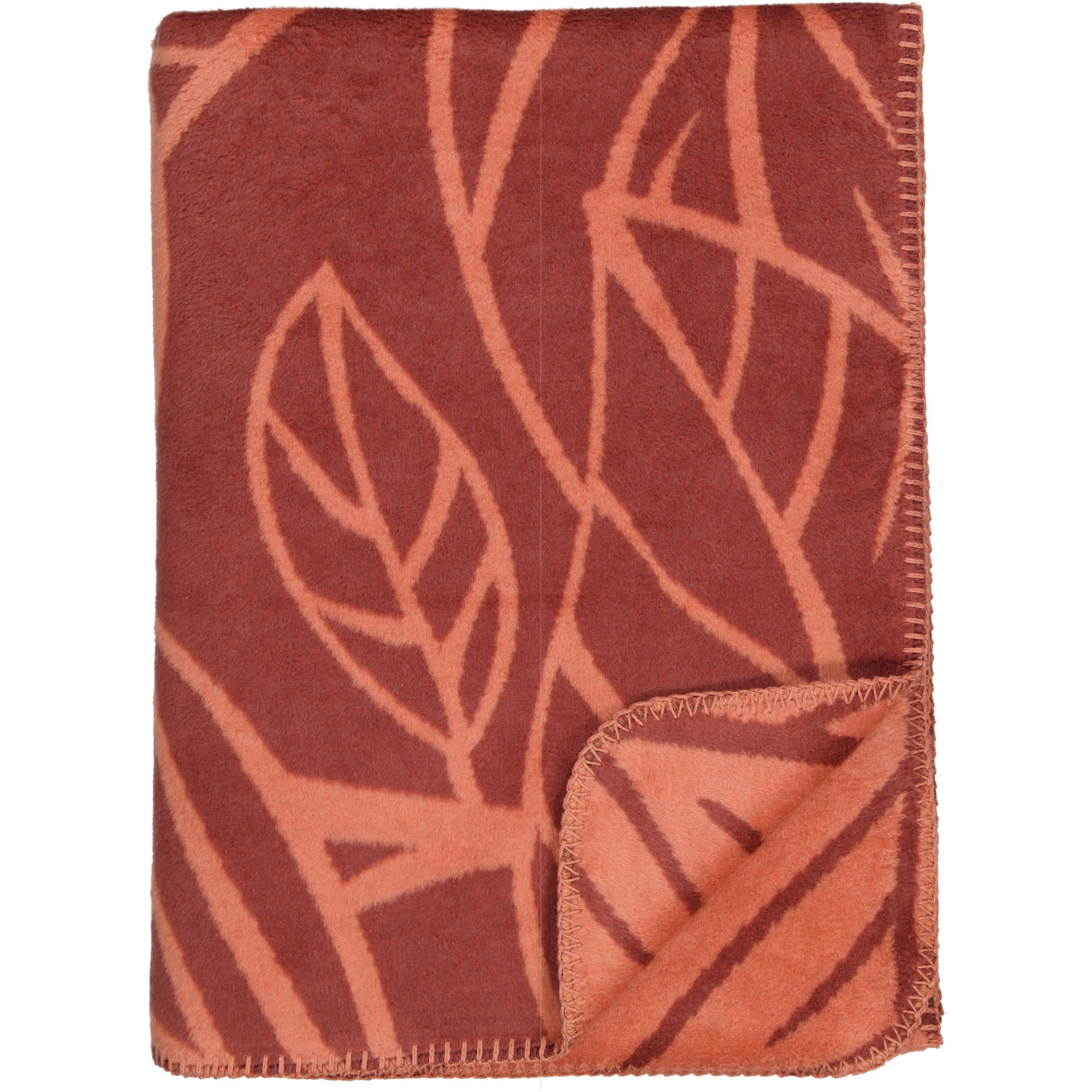 WOHNDECKE AURORA BORDEAUX - Rot, Textil (150/200cm) - Zöllner
