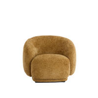 SESSEL Ovito Gelb 93/87/73 cm - Gelb, Holz (87/73/93cm) - Light & Living