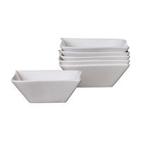 SERVIERSCHALEN Melodie weiß ø 18,5 cm 6er Set - Weiß, Keramik (18.5/5/18.5cm) - Ritzenhoff Breker