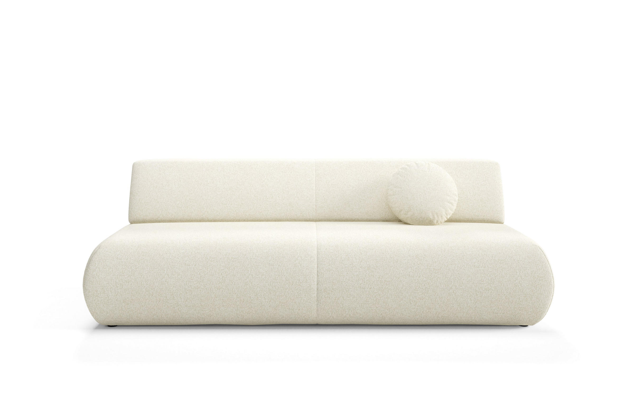 Masseno Bettsofa Ecru 214x74x100 cm