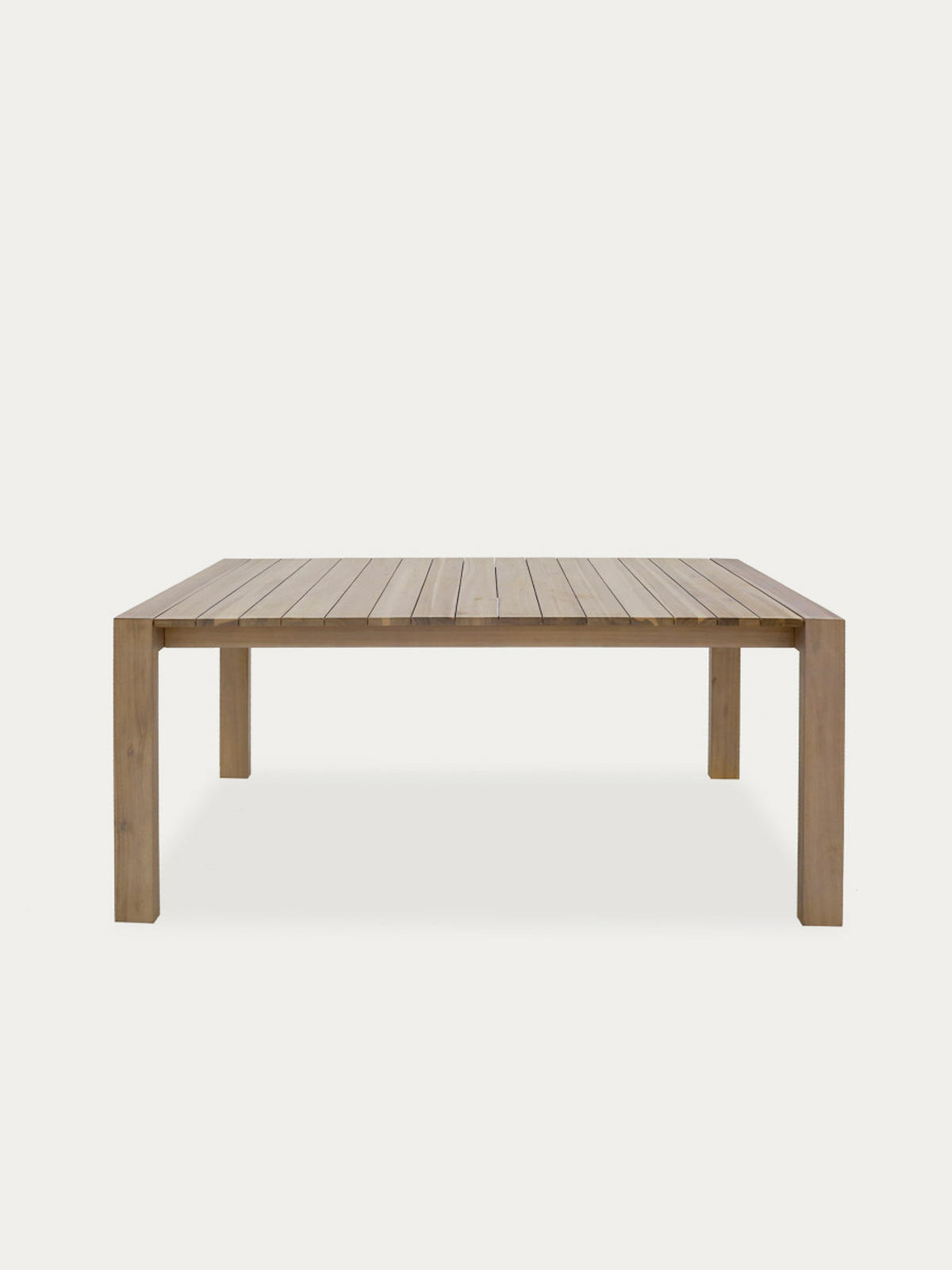 GARTENTISCH Algar Natur 90 x 180 - Braun, Holz (90/180/75cm) - Kenay Home