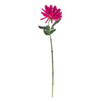 KUNSTBLUME Florista Dahlie - Polyethylen/Polyester - Rosa - Pink, Kunststoff (59cm) - BUTLERS