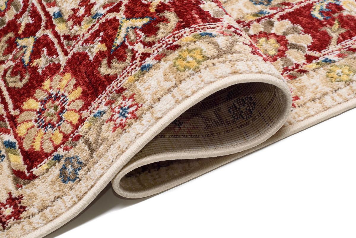 TEPPICH RIVIOLI Creme 80/150 cm - Creme, Textil (80/150cm) - Tapiso