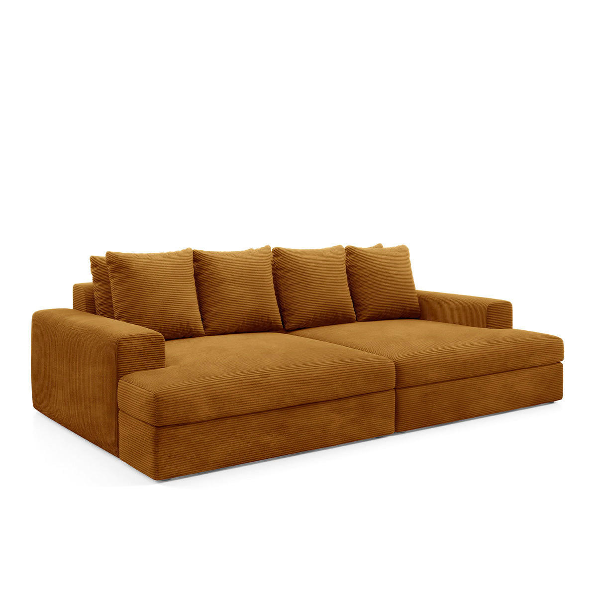 Petits-meubles Sofa Gelb 272x86x167 cm