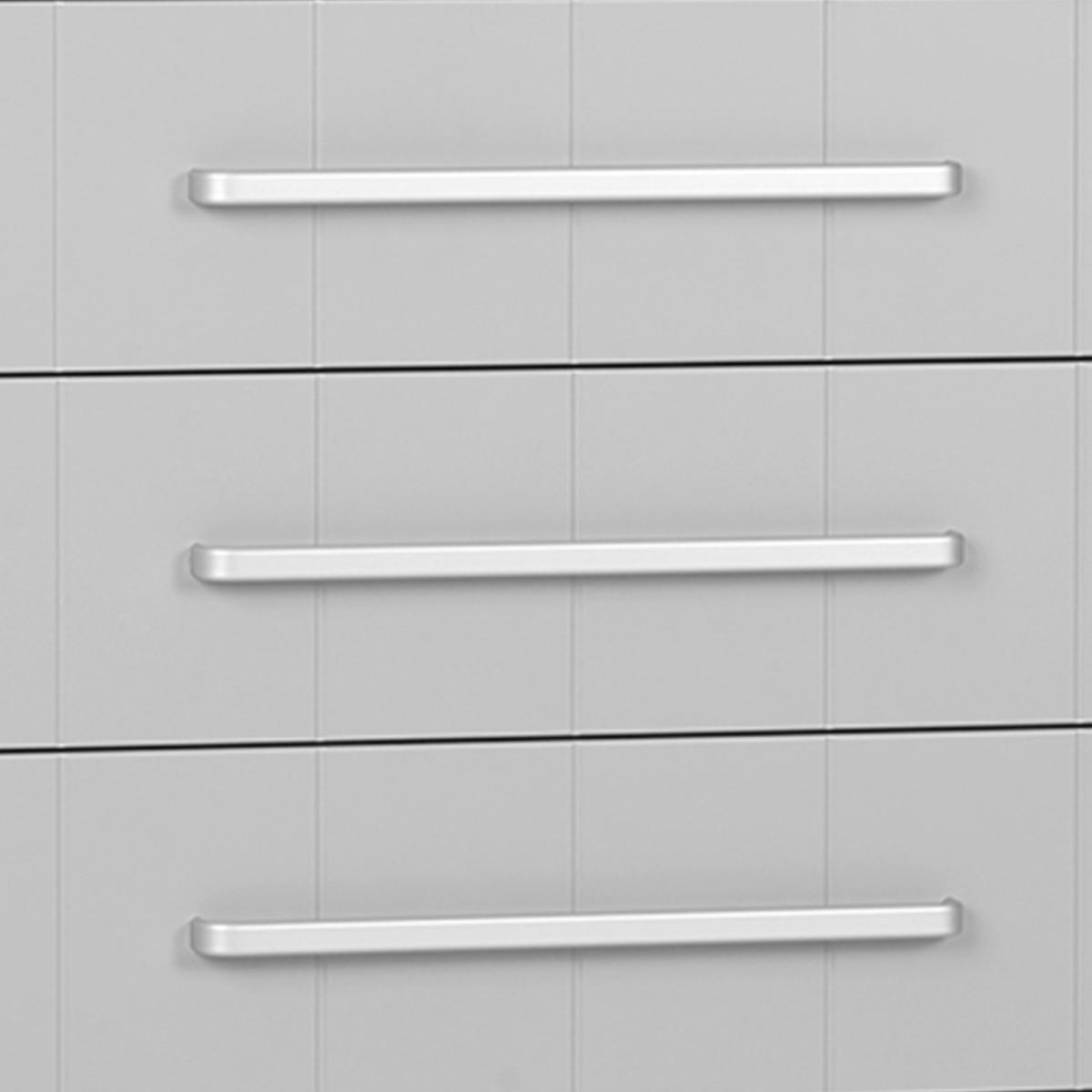 DĚTSKÁ KOMODA šedá - šedá, kompozitní dřevo (110.7/94/56cm) - Petits-meubles