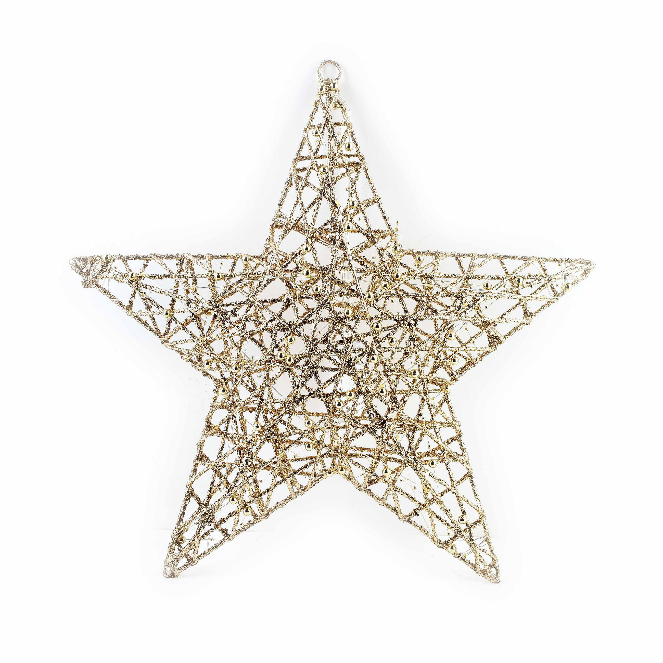 LED-DEKOLEUCHTE Santa Lila Kupferfarben 49x49x5 cm Kunststoff - Kupferfarben, Kunststoff (49/5/49cm) - Mondex